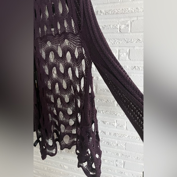 NWT BCBG Maxazria purple duster - Picture 6 of 6